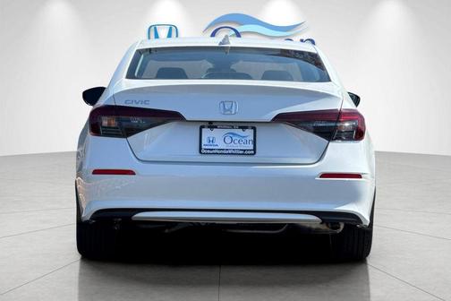 Platinum White Pearl 2026 Honda Civic LX