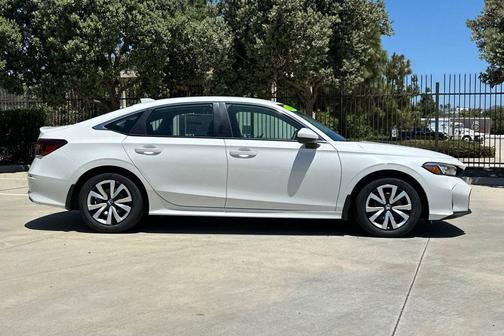 Platinum White Pearl 2026 Honda Civic LX