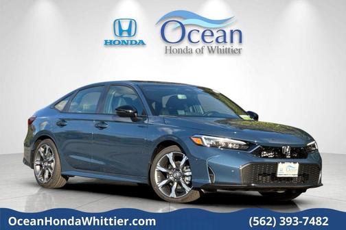 Blue Lagoon 2026 Honda Civic Hybrid Sport Touring