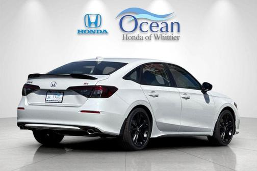 Platinum White Pearl 2026 Honda Civic Si Base
