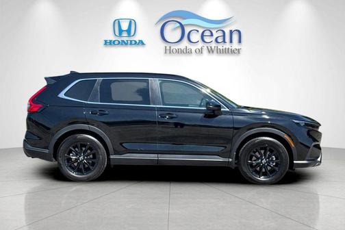 Crystal Black Pearl 2025 Honda CR-V Hybrid Sport-L