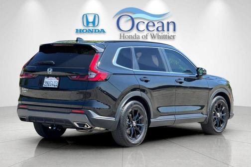 Crystal Black Pearl 2025 Honda CR-V Hybrid Sport-L