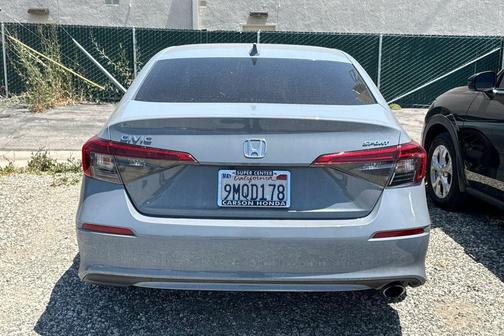 Sonic Gray Pearl 2024 Honda Civic Sport