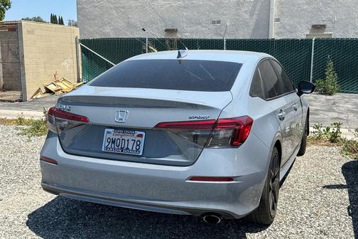 Sonic Gray Pearl 2024 Honda Civic Sport
