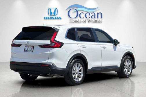 Platinum White Pearl 2024 Honda CR-V EX