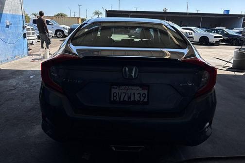 Modern Steel Metallic 2021 Honda Civic Sport