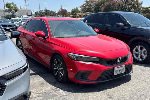 Rallye Red 2023 Honda Civic EX-L