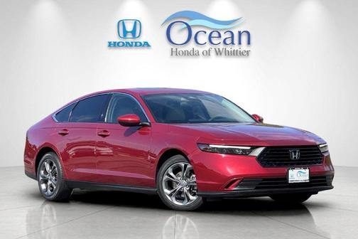 Radiant Red Metallic 2024 Honda Accord EX