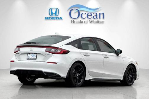 Platinum White Pearl 2026 Honda Civic Sport