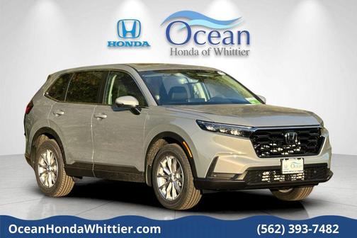 Platinum White Pearl 2025 Honda CR-V EX-L