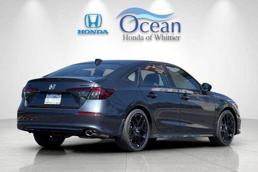Meteorite Gray Metallic 2026 Honda Civic Sport