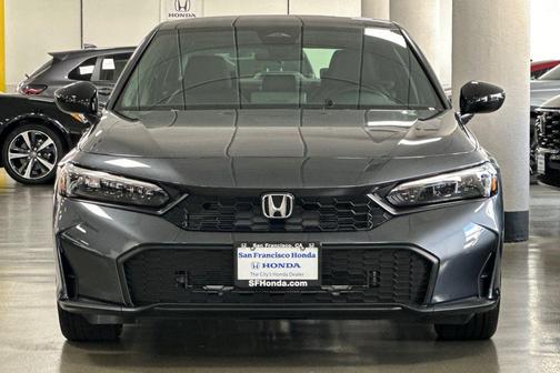 Meteorite Gray Metallic 2026 Honda Civic Sport