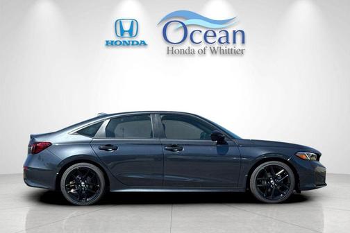 Meteorite Gray Metallic 2026 Honda Civic Sport