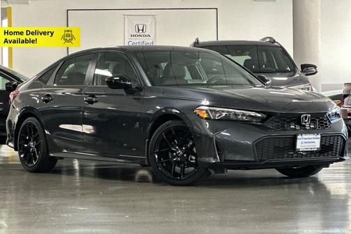 Meteorite Gray Metallic 2026 Honda Civic Sport