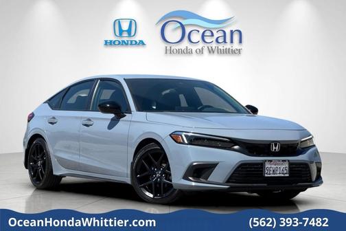 Sonic Gray Pearl 2023 Honda Civic
