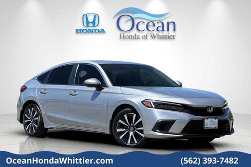 Lunar Silver Metallic 2024 Honda Civic EX-L