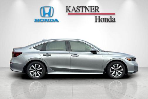 Solar Silver Metallic 2026 Honda Civic LX