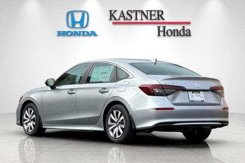 Solar Silver Metallic 2026 Honda Civic LX