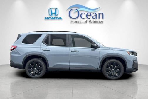 Sonic Gray Pearl 2026 Honda Pilot Black Edition