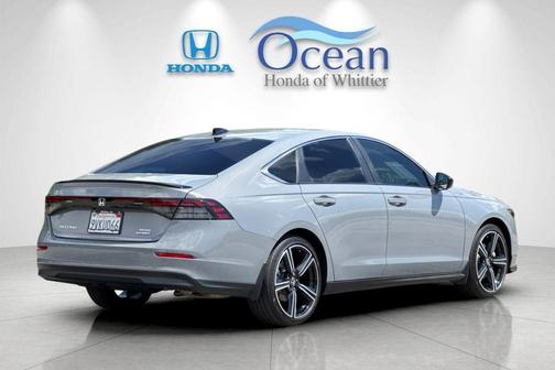 Urban Gray Pearl 2025 Honda Accord Hybrid Sport