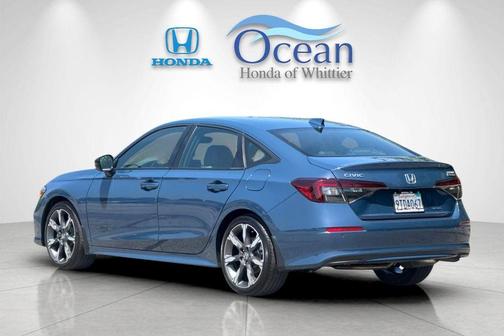 Blue Lagoon 2025 Honda Civic Hybrid TOURING