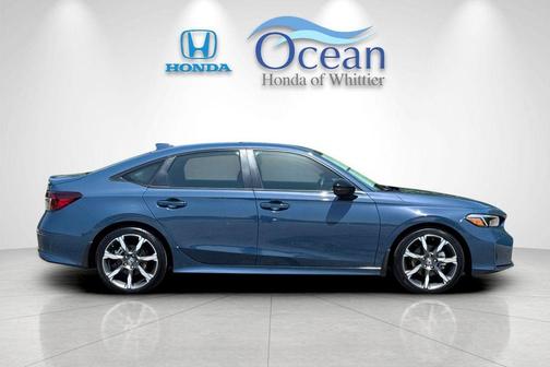 Blue Lagoon 2025 Honda Civic Hybrid TOURING