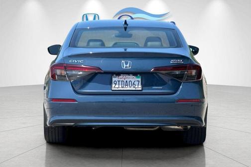Blue Lagoon 2025 Honda Civic Hybrid TOURING