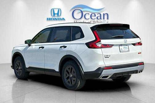 Platinum White Pearl 2026 Honda CR-V Hybrid TrailSport