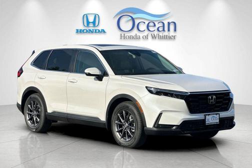 Platinum White Pearl 2026 Honda CR-V EX-L