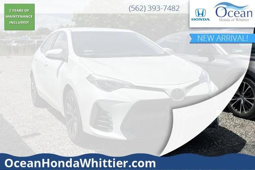 Blizzard Pearl 2019 Toyota Corolla SE
