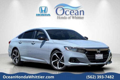 Sonic Gray Pearl 2022 Honda Accord Sport 1.5T
