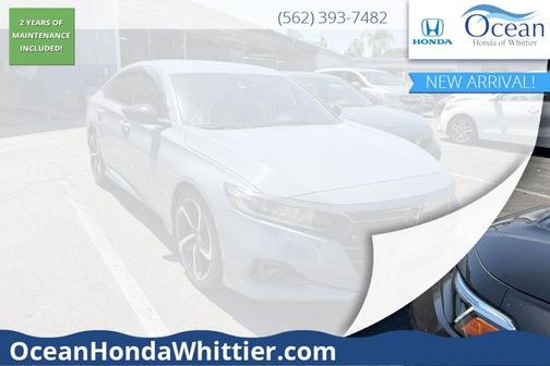 Sonic Gray Pearl 2022 Honda Accord Sport 1.5T