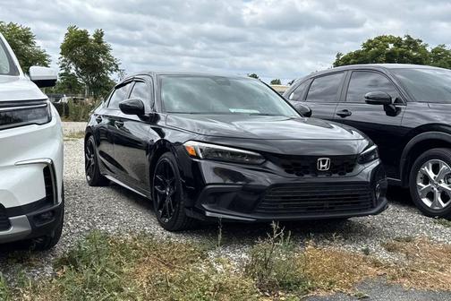 Crystal Black Pearl 2024 Honda Civic Sport
