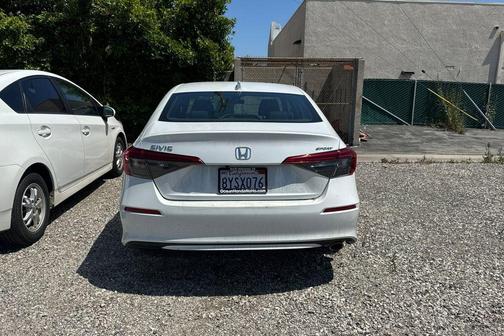 Platinum White Pearl 2022 Honda Civic Sport