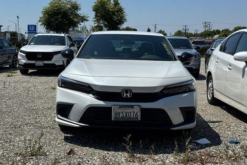 Platinum White Pearl 2022 Honda Civic Sport
