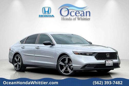 Lunar Silver Metallic 2023 Honda Accord Hybrid Sport