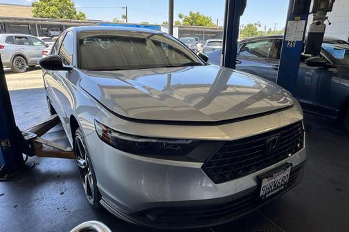 Lunar Silver Metallic 2023 Honda Accord Hybrid Sport