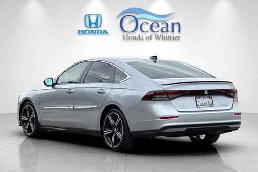 Lunar Silver Metallic 2023 Honda Accord Hybrid Sport