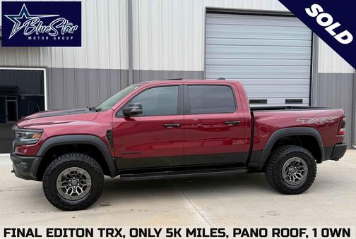 Delmonico Red Pearlcoat 2024 RAM 1500 TRX