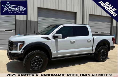 Space White Metallic 2025 Ford F-150 Raptor