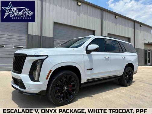 Vibrant White Tricoat 2026 Cadillac Escalade V-Series