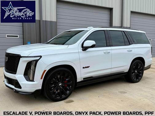 Vibrant White Tricoat 2026 Cadillac Escalade V-Series