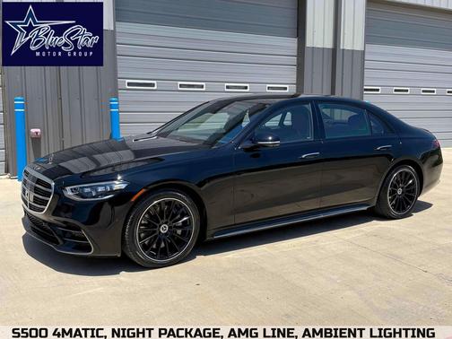 Black 2023 Mercedes-Benz S-Class 4MATIC