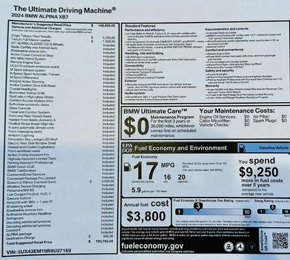 2024 BMW ALPINA XB7 ALPINA XB7