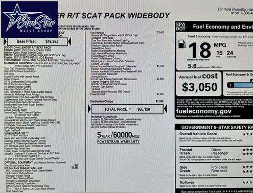 2023 Dodge Challenger R/T Scat Pack Widebody