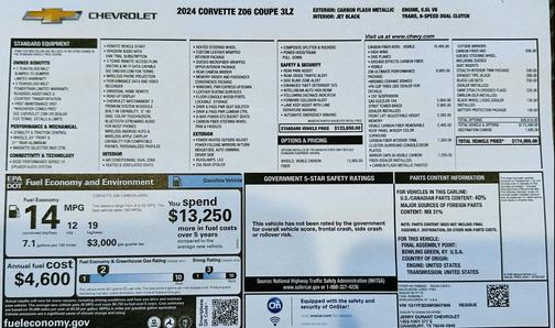 2024 Chevrolet Corvette Z06