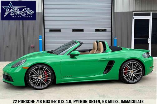 2022 Porsche 718 Boxster GTS 4.0