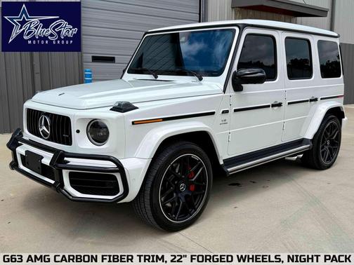 Polar White 2024 Mercedes-Benz AMG G 63 4MATIC