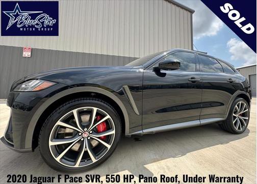2020 Jaguar F-PACE SVR P550 AWD Automatic