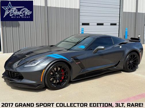 Watkins Glen Gray Metallic 2017 Chevrolet Corvette Grand Sport